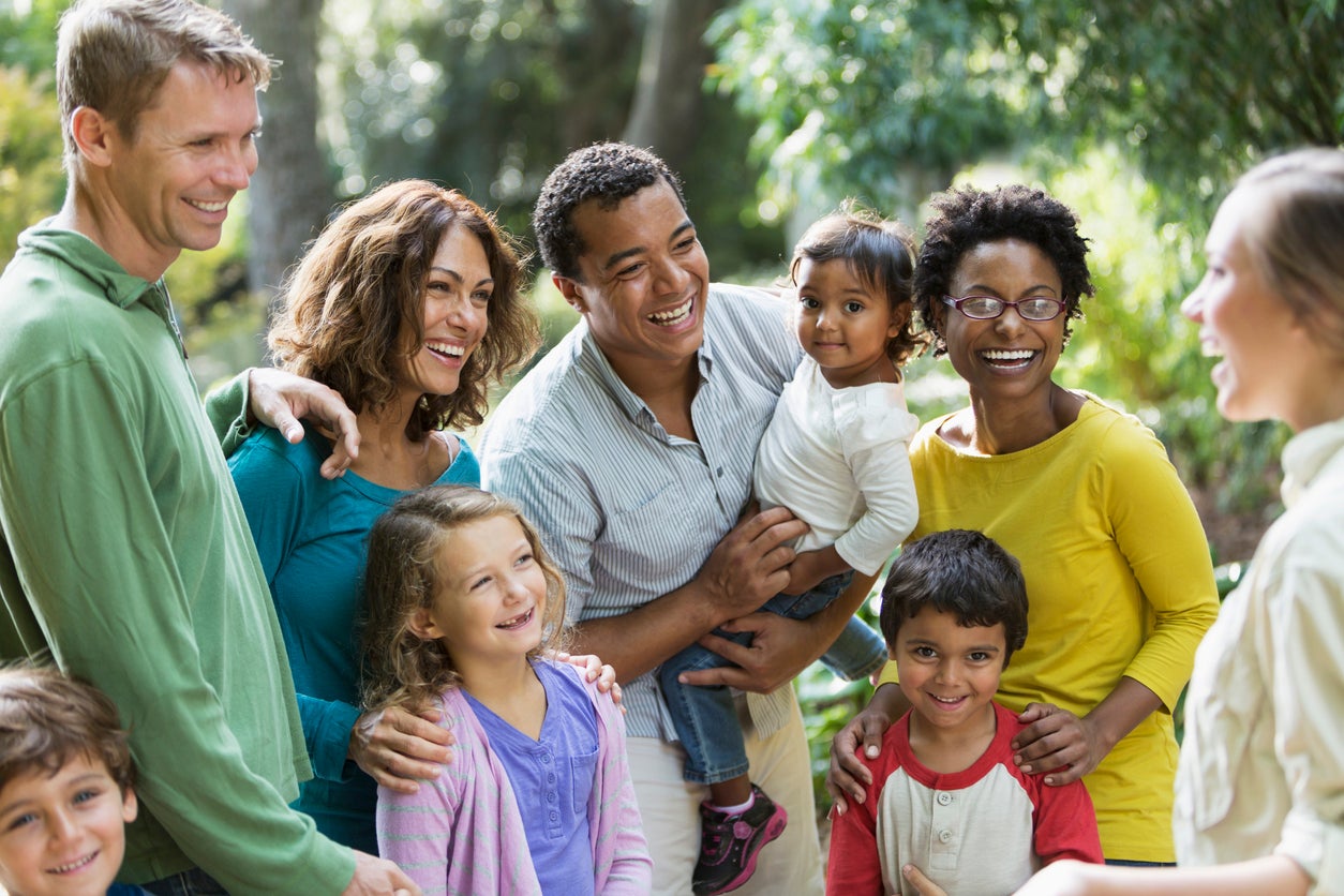 Photo of smiling people 